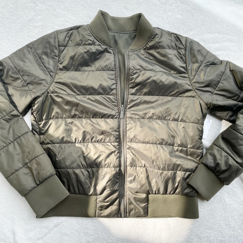 SOLD! Lululemon Nonstop Reversible Bomber Jacket